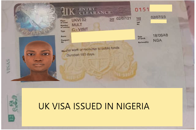 UK VISA ISSUED IN NIGERIA