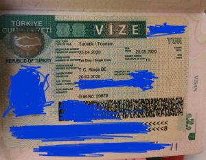 Turkey Sticker Visa Granted
