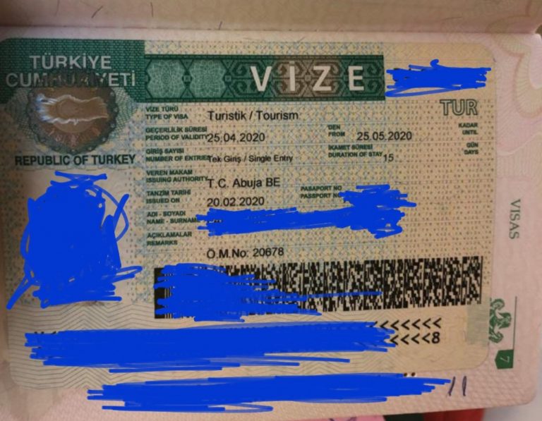 turkey tourist visa requirements for nigeria nairaland