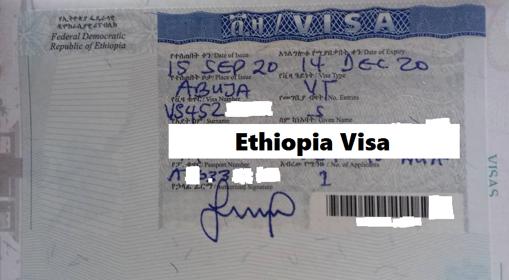 Ethiopia Visa In Nigeria