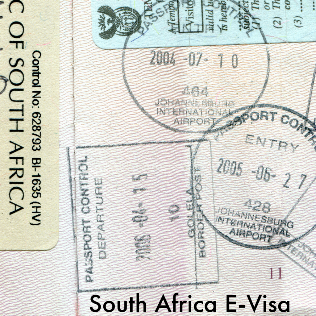 SOUTH AFRICA E-VISA APPLICATION FROM NIGERIA