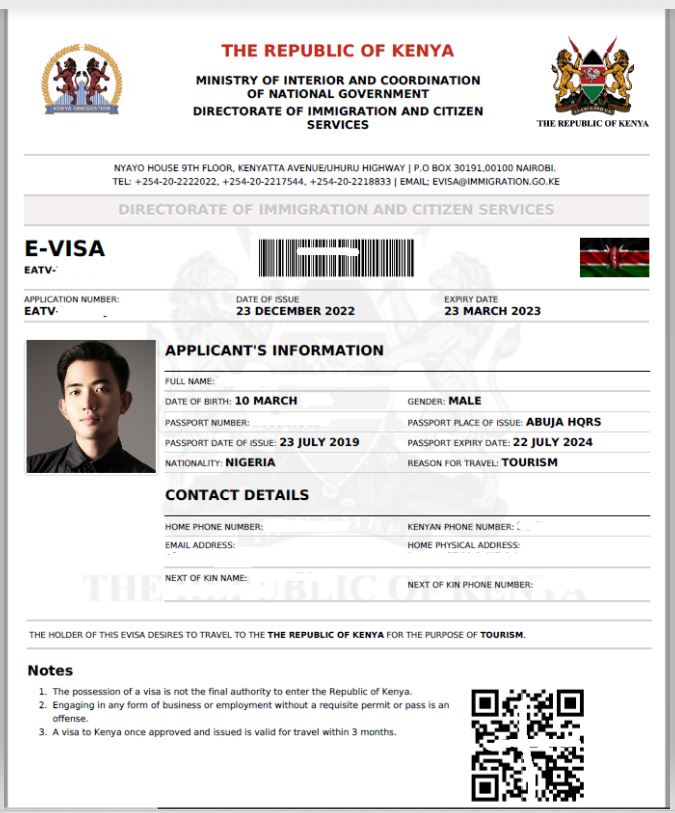 East Africa Visa